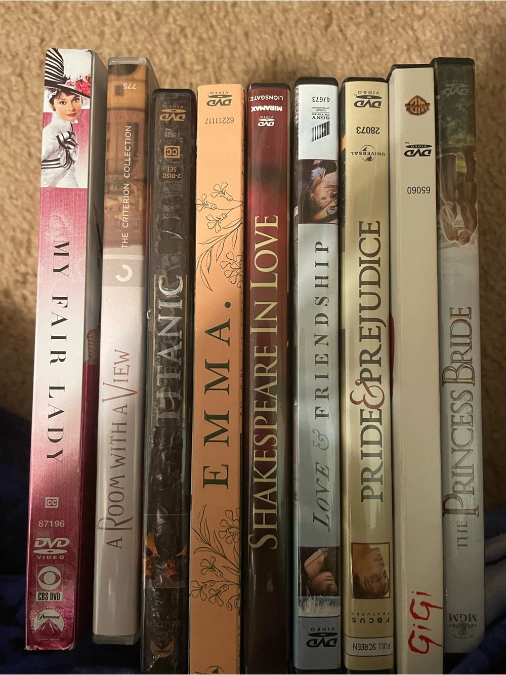 Old love story movie set